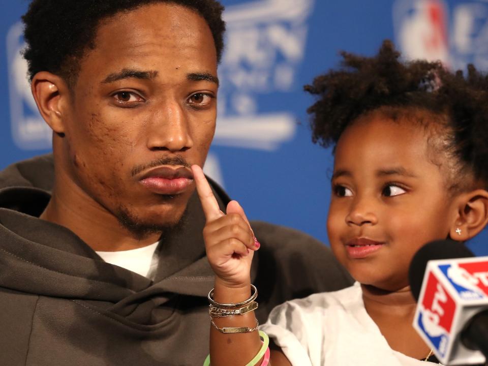 Kubet phát hành Ai đã la hét trong Raptors FTs trong trò chơi play-in? Con gái của DeMar DeRozan thu hút sự chú ý
