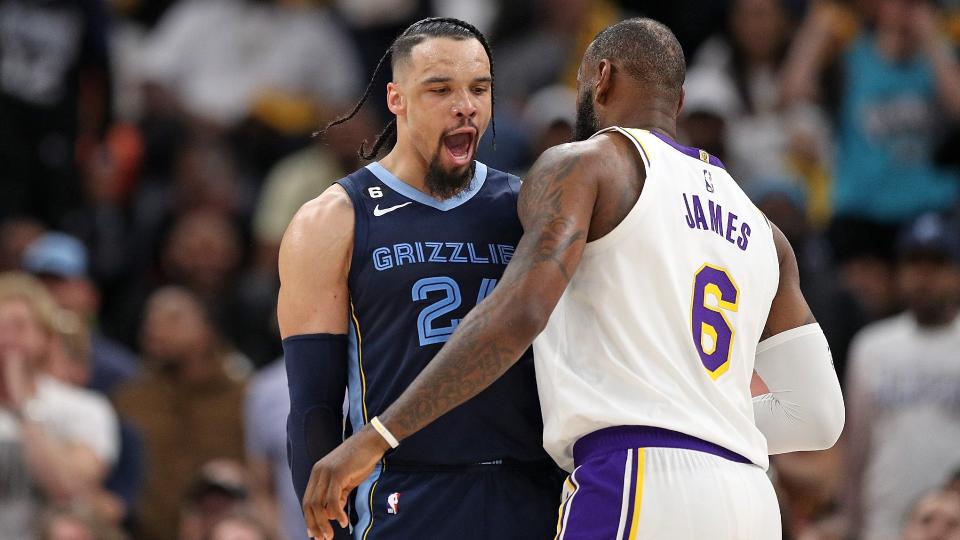 Kubet Thịt bò LeBron James vs. Dillon Brooks đang nóng lên trong NBA Playoffs
